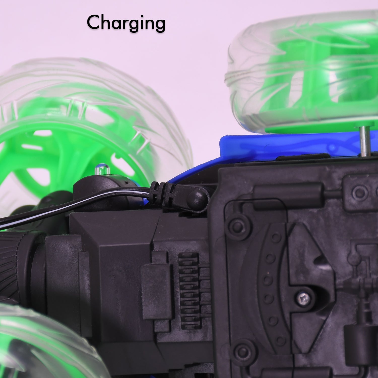 RC car with colorful lights and music RC car with colorful lights and music